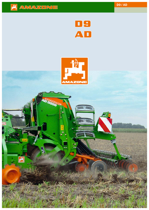 Sementadoras Amazone D9 6000 Super