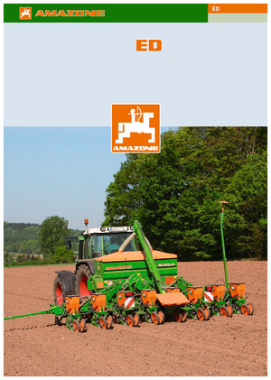 Sementadoras Amazone ED 452 K Contour Standart