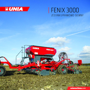 Sementadoras Unia Fenix 3000/4
