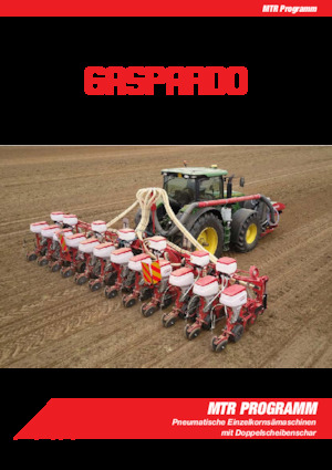 Sementadoras Gaspardo Maga 8R