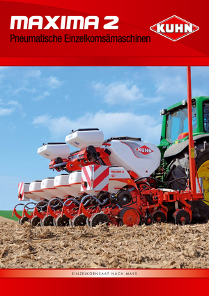 Sementadoras Kuhn Maxima 2 TD