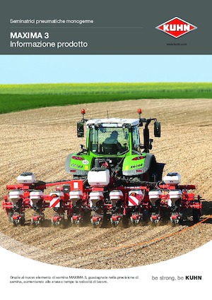 Sementadoras Kuhn Maxima 3 TD-E