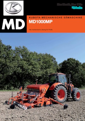 Sementadoras Kubota MD1400MP FGS