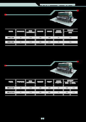 Sementadoras Arbos MEK-X 300