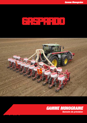 Sementadoras Gaspardo Mirka 8R