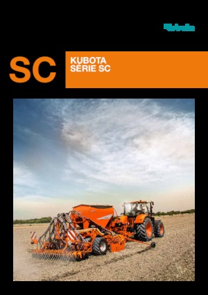 Sementadoras Kubota SC1301 e-com