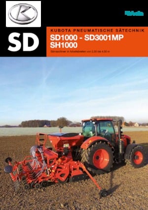 Sementadoras Kubota SD3301MP e-bas