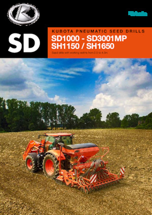 Sementadoras Kubota SD1401