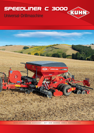 Sementadoras Kuhn Speedliner C 3000