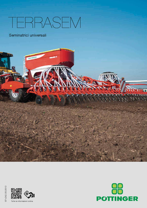 Sementadoras Pöttinger Terrasem C 4 fertilizer