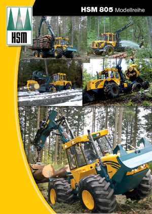Tractores forestales especiales HSM 805 H