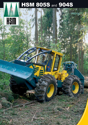 Tractores forestales especiales HSM 805 S