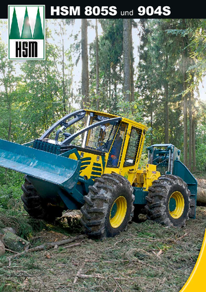 Tractores forestales especiales HSM 805 S