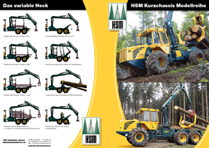 Tractores forestales especiales HSM 805 F