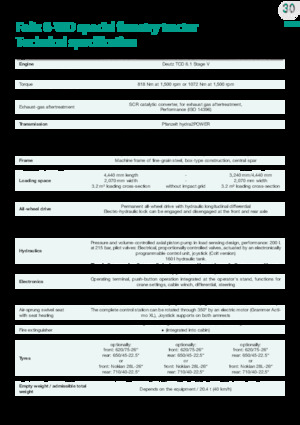 Tractores forestales especiales Pfanzelt Felix 214.5 V