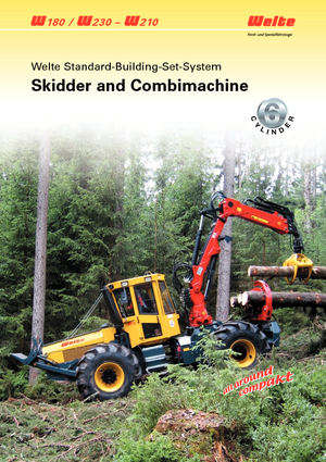 Tractores forestales especiales Welte W 130 K