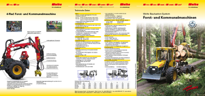 Tractores forestales especiales Welte W 130 K