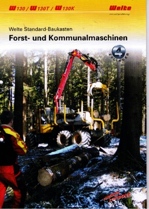 Tractores forestales especiales Welte W 130 T