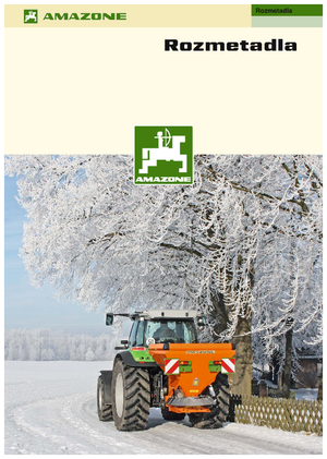 Dispositivos de dispersión adaptables Amazone E+S 750