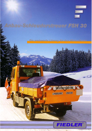 Dispositivos de dispersión adaptables Fiedler FSH 30 Edelstahl