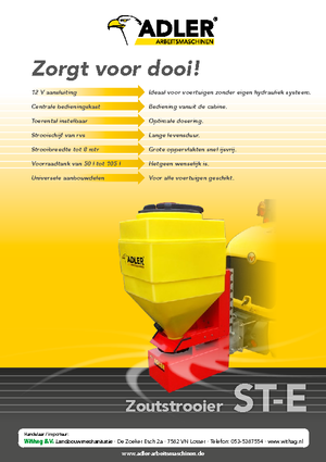 Dispositivos de dispersión adaptables Adler ST-E 105 Profi