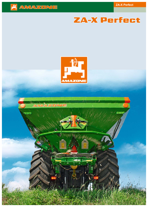 Esparcidor de fertilizante Amazone ZA-X Perfect 602
