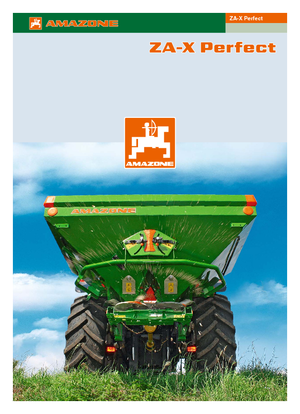 Esparcidor de fertilizante Amazone ZA-X Perfect 602