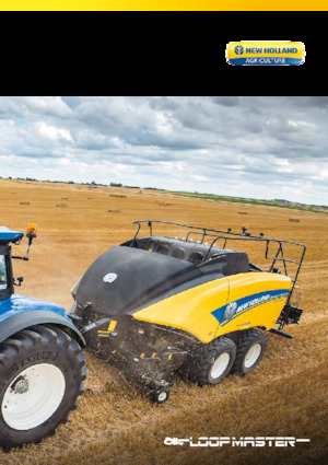 Empacadoras gigantes + de alta presión New Holland BB 890 Plus