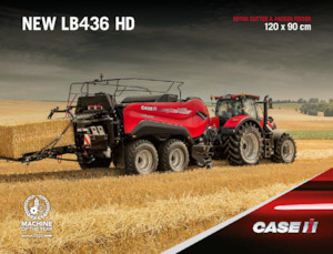 Empacadoras gigantes + de alta presión Case IH LB 436 HD PC