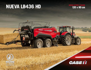 Empacadoras gigantes + de alta presión Case IH LB 436 HD PC