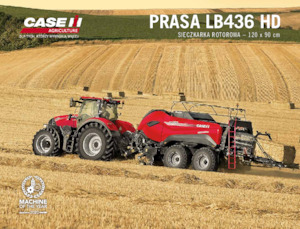 Empacadoras gigantes + de alta presión Case IH LB 436 HD PC