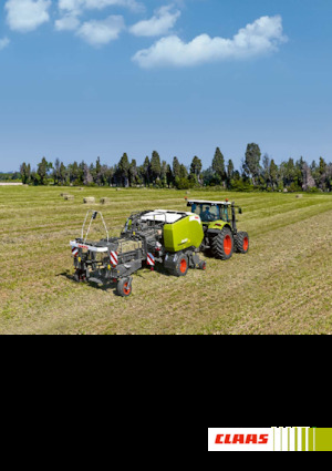 Empacadoras gigantes + de alta presión Claas Quadrant 4000