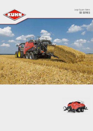 Empacadoras gigantes + de alta presión Kuhn SB 1290