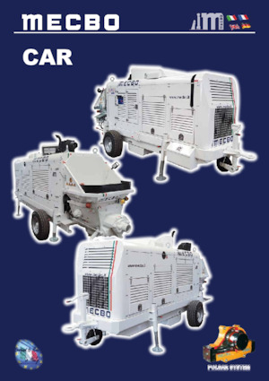 Bombas de hormigón fijas Mecbo Car P6.110