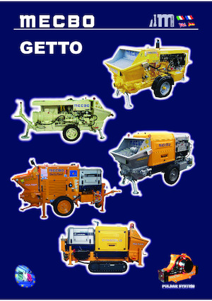 Bombas de hormigón fijas Mecbo Getto P2.800 H