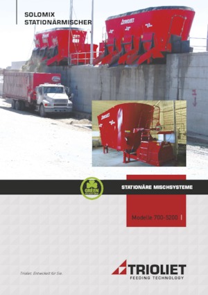 Mezcladores de pienso fijos Trioliet Solomix 2 - 3200