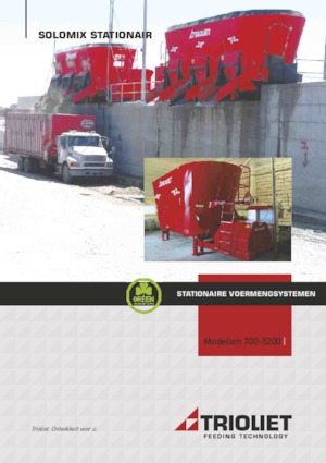 Mezcladores de pienso fijos Trioliet Solomix 2 - 3200