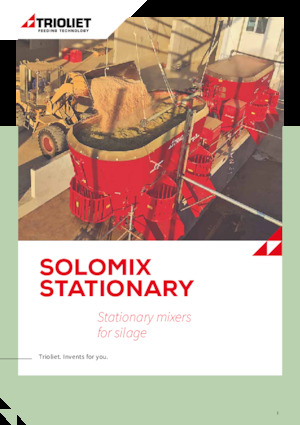 Mezcladores de pienso fijos Trioliet Solomix 3 - 4600 VL