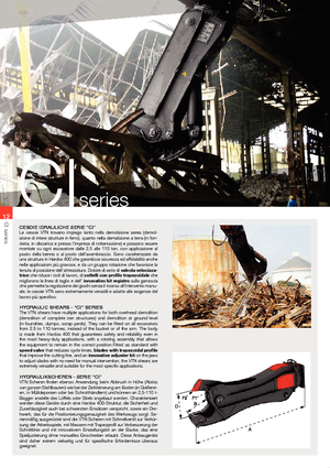 Cizallas para chatarra / acero VTN CI 700