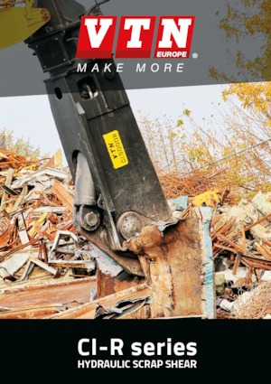 Cizallas para chatarra / acero VTN CI4000 R
