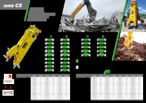 Cizallas para chatarra / acero TREVI BENNE CS 55RS