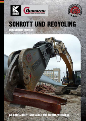 Cizallas para chatarra / acero Demarec DRS-25-A