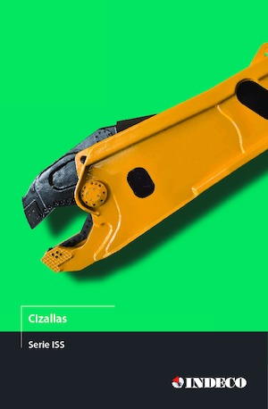 Cizallas para chatarra / acero INDECO ISS 45/90