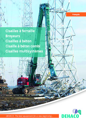 Cizallas para chatarra / acero Dehaco SH 180R