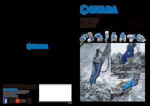 Cizallas para chatarra / acero Okada TS-W650XCV