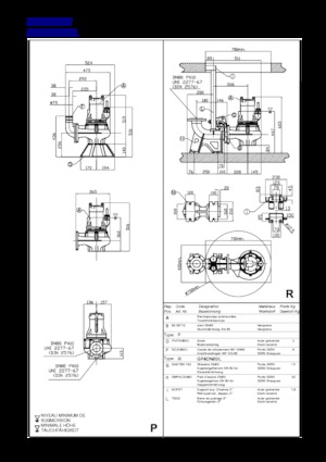 Bombas de aguas residuales Faggiolati G 409 T1M1-M65AA0