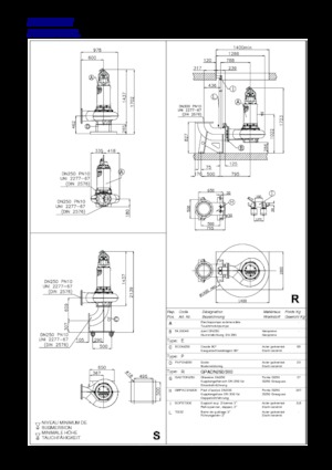 Bombas de aguas residuales Faggiolati G818 R3C4-V105AA2