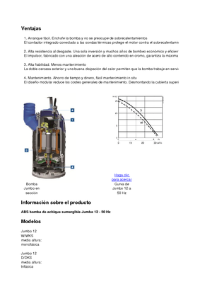 Bombas de aguas residuales ABS-Pumpen J 12 D
