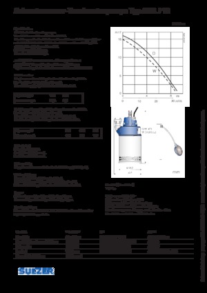 Bombas de aguas residuales Sulzer J 12 W/KS