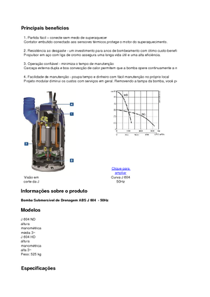 Bombas de aguas residuales ABS-Pumpen J 604 HD